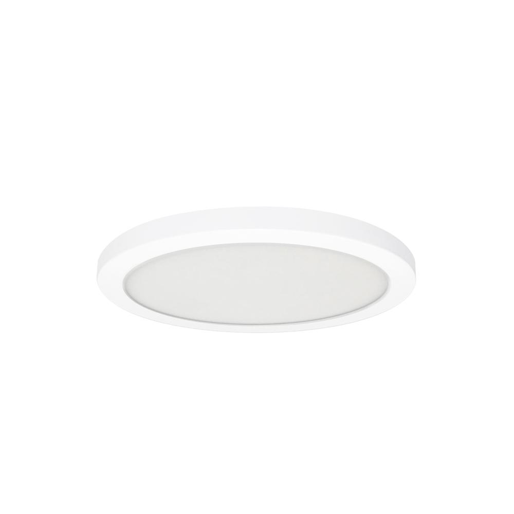 4" ELO+ Surface Mounted LED, 640lm / 11W, 3000K, 90+ CRI, 120V Triac/ELV Dimming, White