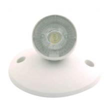Nora NE-861LEDW - Emergency LED Single Head Remote, Wide Lens, 1x 1W, 55lm, White
