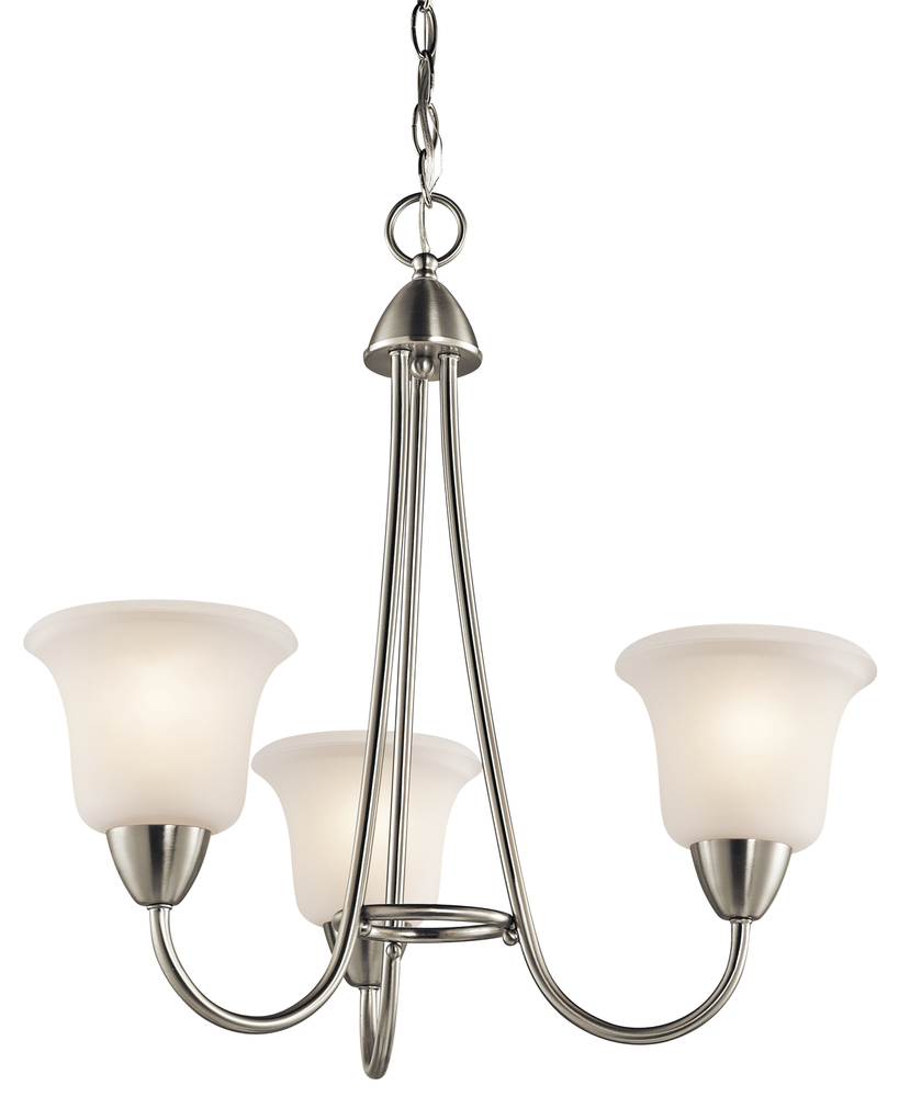 Nicholson™ 3 Light Chandelier Brushed Nickel