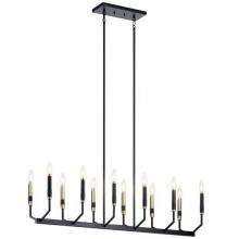 Kichler 52350BK - Chandelier 12Lt