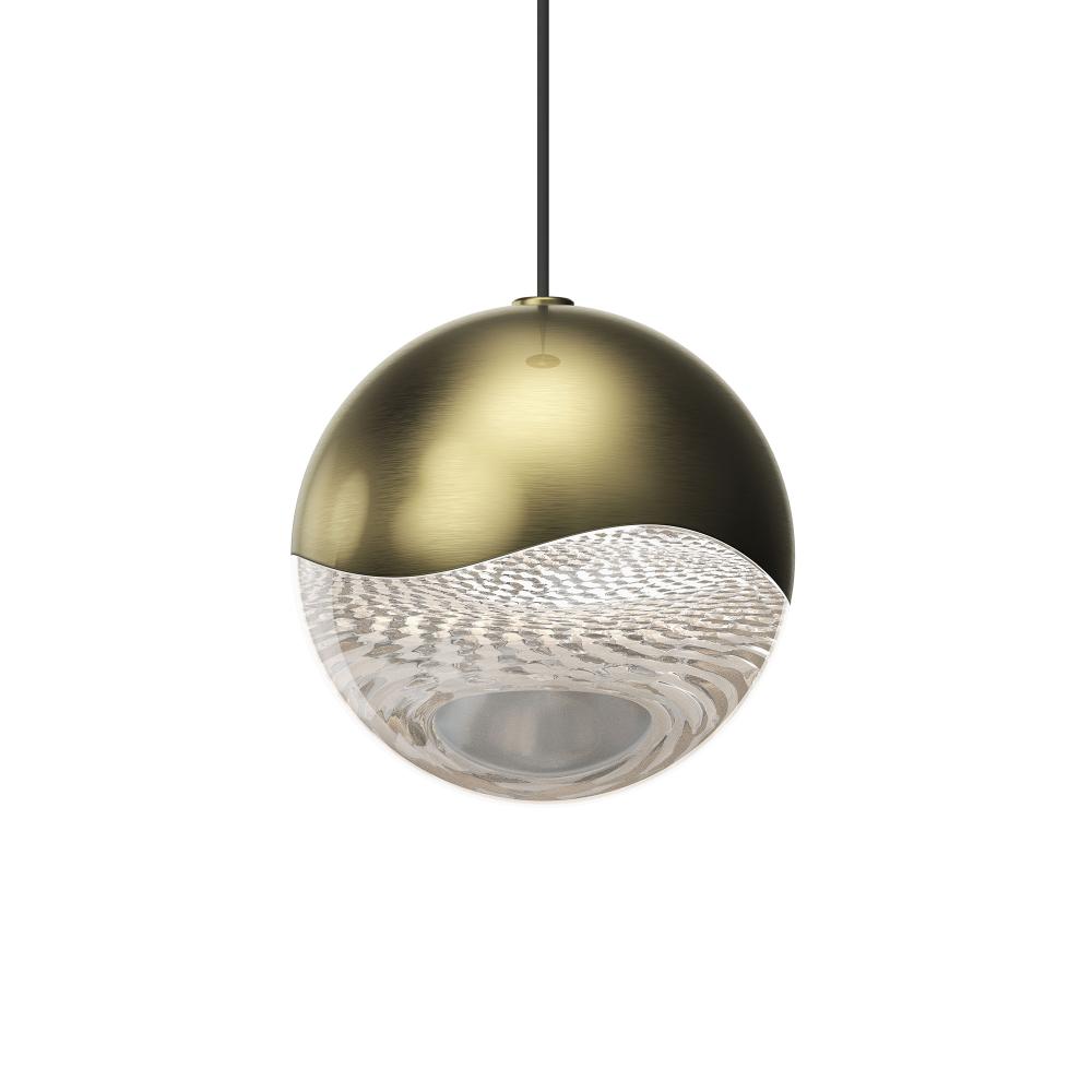 Large LED Pendant w/ Round Canopy