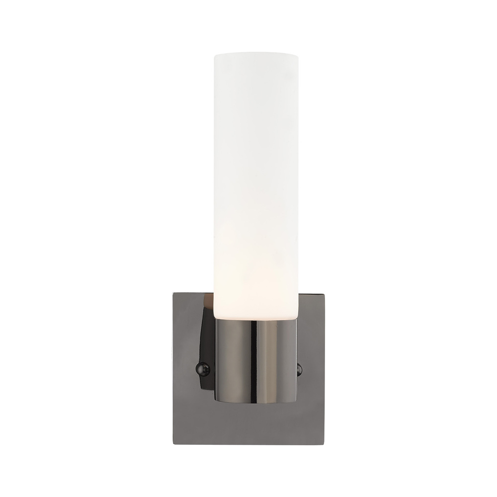 1 Lt Black Chrome ADA Wall Sconce