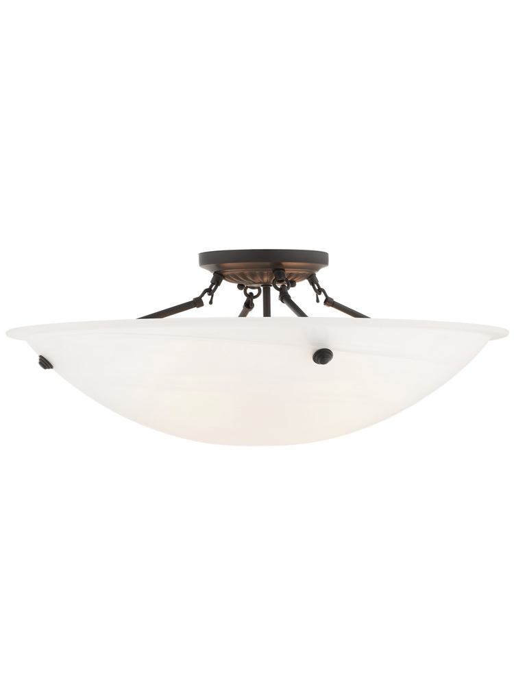 4 Light Bronze Ceiling Mount