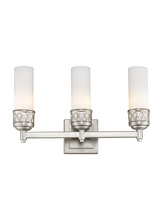 Livex Lighting 4723-91 - 3 Light Brushed Nickel Bath