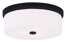 Livex Lighting 50864-07 - 3 Light Bronze Ceiling Mount