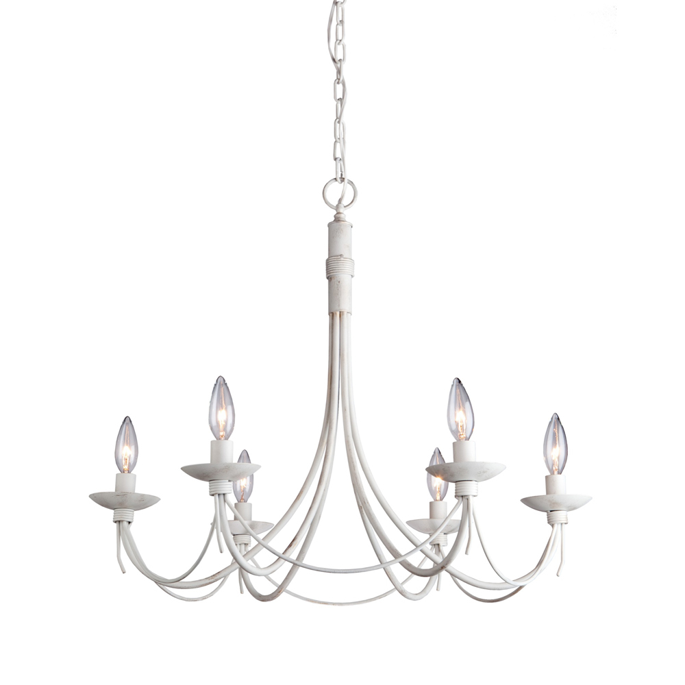 Wrought Iron AC1486AW Chandelier