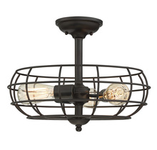 Savoy House 1-8075-3-13 - Scout 3-Light Ceiling Light in English Bronze