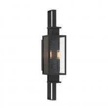 Savoy House 5-826-BK - Ascott 2-Light Outdoor Wall Lantern in Matte Black