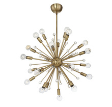 Savoy House 7-6099-24-322 - Galea 24-Light Chandelier in Warm Brass