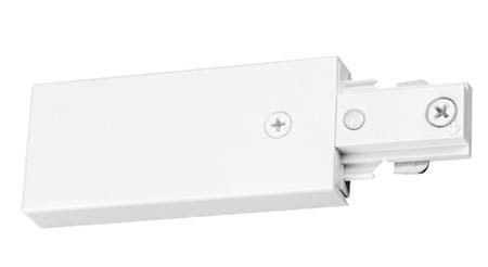 End Feed Connector White