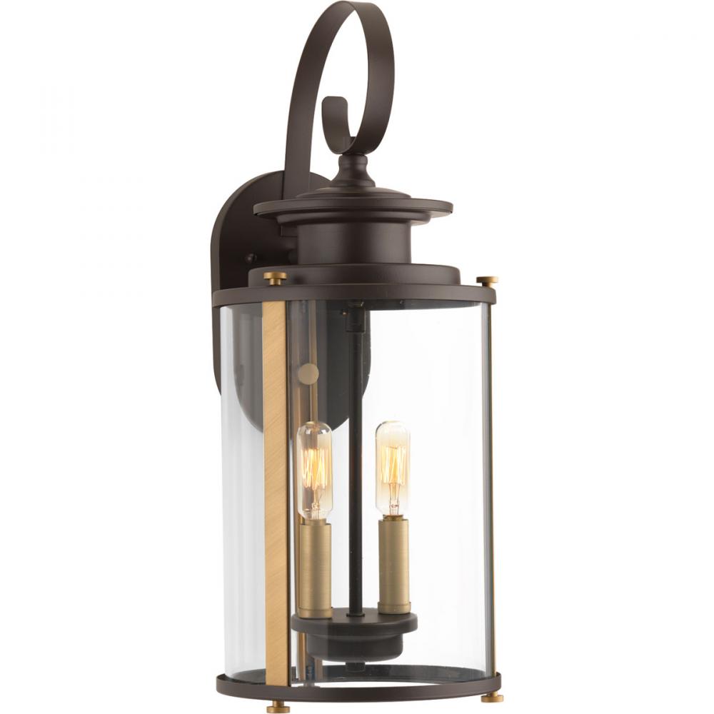 Squire Collection Two-Light Medium Wall Lantern