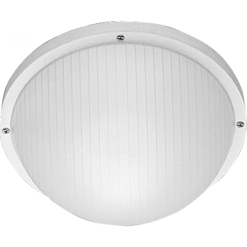 One-Light 10" Wall or Ceiling Mount Bulkhead