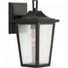 Progress P560307-020 - Padgett Collection One-Light Transitional Antique Bronze Clear Seeded Glass Outdoor Wall Lantern