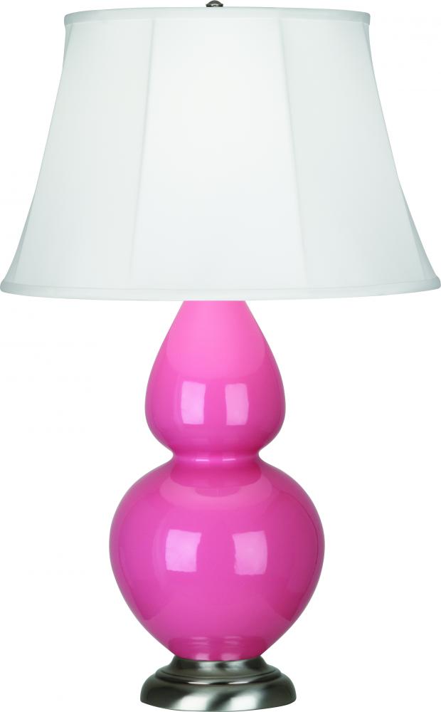 Schiaparelli Pink Double Gourd Table Lamp