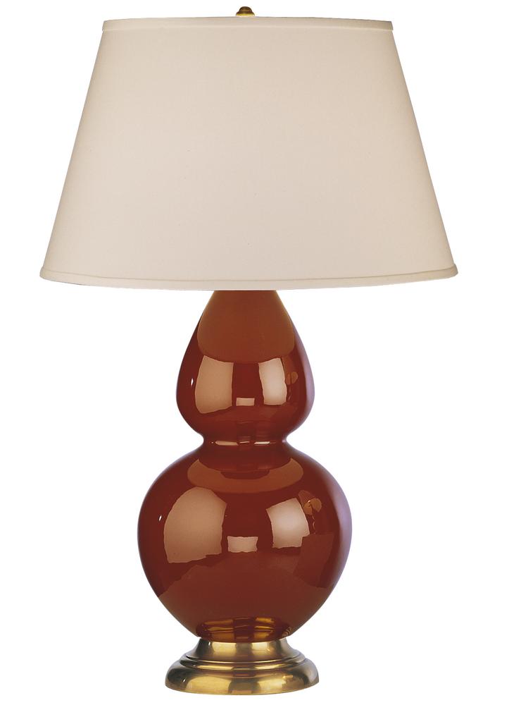 Cinnamon Double Gourd Table Lamp
