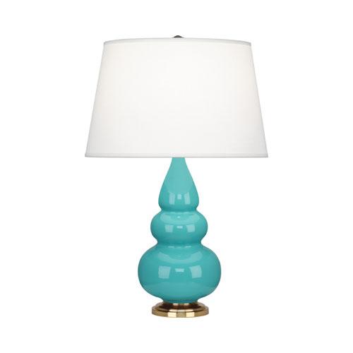 Egg Blue Small Triple Gourd Accent Lamp