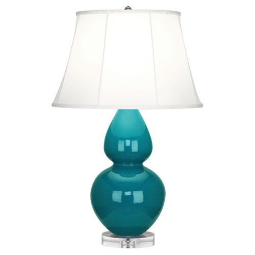 Peacock Double Gourd Table Lamp
