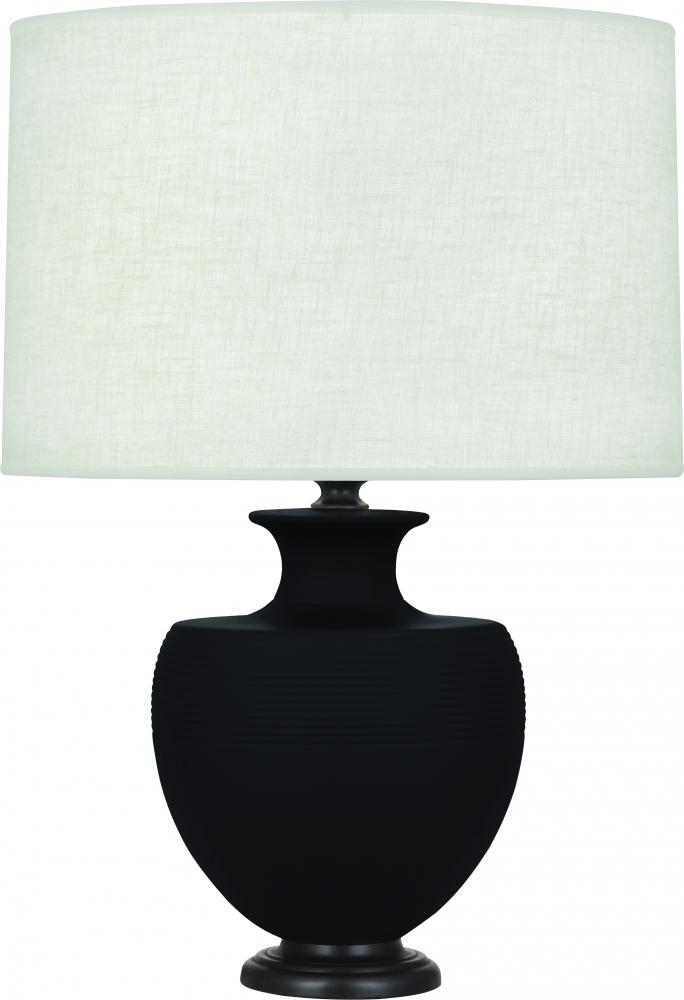 Matte Dark Coal Michael Berman Atlas Table Lamp