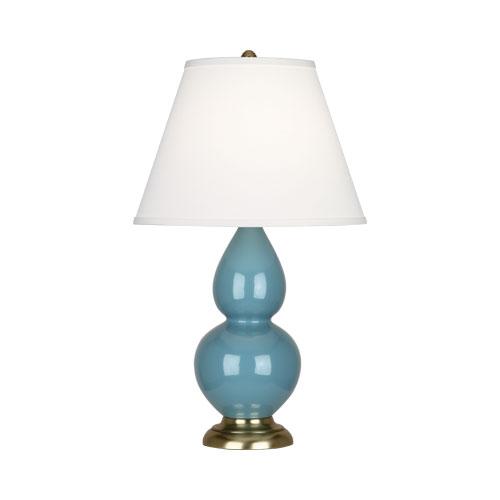 Steel Blue Small Double Gourd Accent Lamp