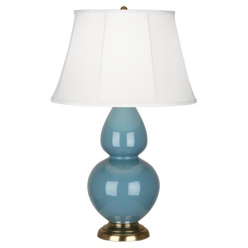 Steel Blue Double Gourd Table Lamp