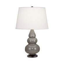 Robert Abbey 269X - Smokey Taupe Small Triple Gourd Accent Lamp