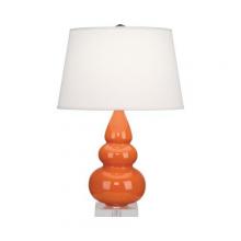 Robert Abbey A282X - Pumpkin Small Triple Gourd Accent Lamp