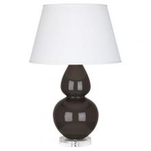 Robert Abbey CF23X - Coffee Double Gourd Table Lamp