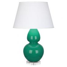 Robert Abbey EG23X - Emerald Double Gourd Table Lamp