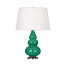 Robert Abbey EG32X - Emerald Small Triple Gourd Accent Lamp
