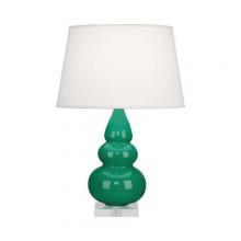 Robert Abbey EG33X - Emerald Small Triple Gourd Accent Lamp