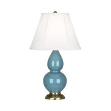 Robert Abbey OB10 - Steel Blue Small Double Gourd Accent Lamp