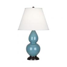 Robert Abbey OB11X - Steel Blue Small Double Gourd Accent Lamp