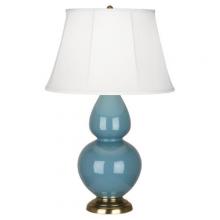 Robert Abbey OB20 - Steel Blue Double Gourd Table Lamp