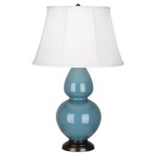 Robert Abbey OB21 - Steel Blue Double Gourd Table Lamp