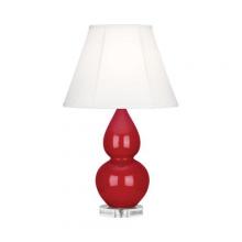 Robert Abbey RR13 - Ruby Red Small Double Gourd Accent Lamp