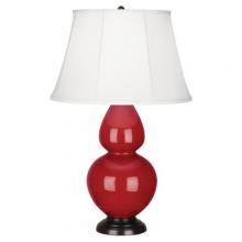 Robert Abbey RR21 - Ruby Red Double Gourd Table Lamp
