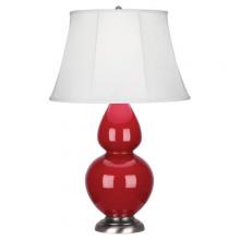 Robert Abbey RR22 - Ruby Red Double Gourd Table Lamp