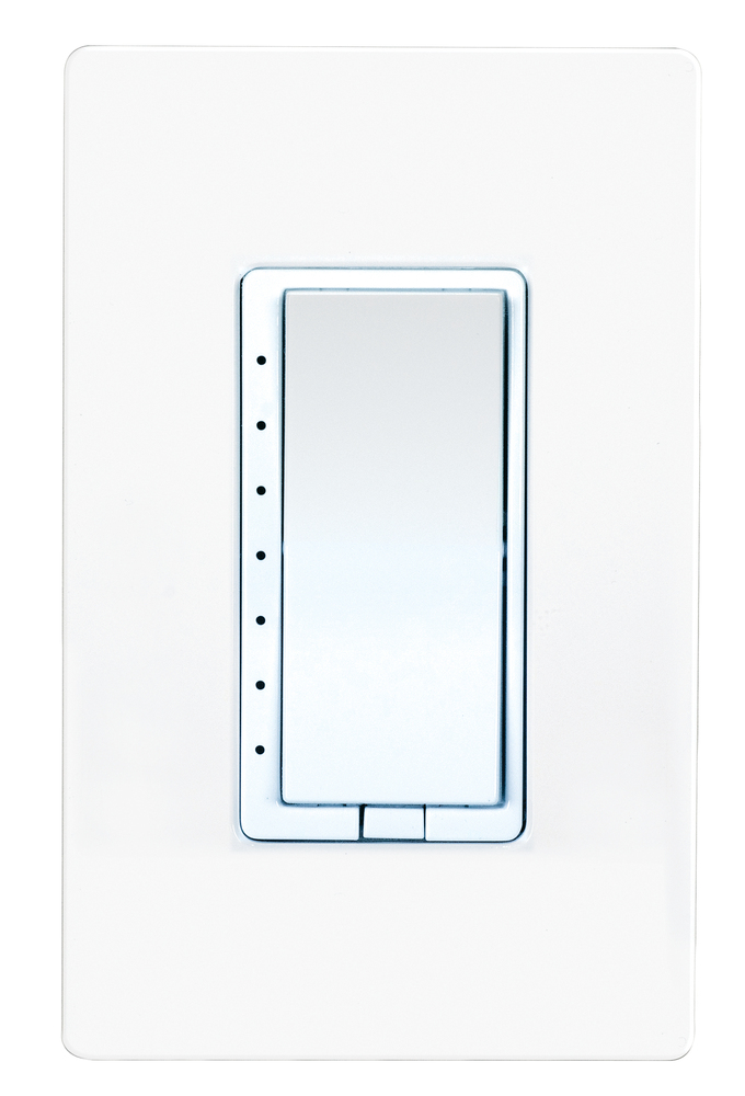 IOT Z-Wave In-Wall Dimmer - White Finish