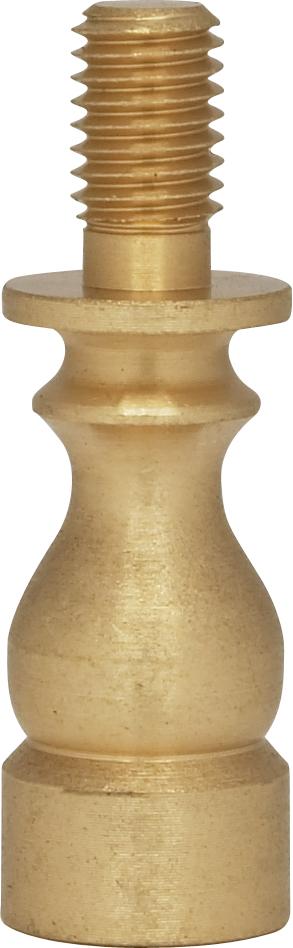 Solid Brass Riser; 1/4-27; Burnished And Lacquered; 1" Height