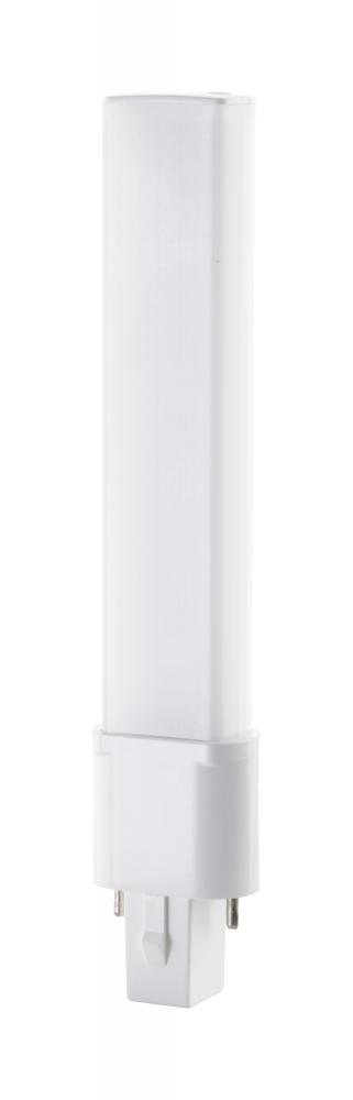 4.5 Watt LED PL 2-PIN; 4000K; 450 Lumens; G23 base; 50000 Average rated hours; 360 deg. Beam Angle;