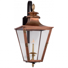 Visual Comfort & Co. Signature Collection CHO 2435SC-CG - Albermarle Small Bracketed Gas Wall Lantern