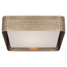 Visual Comfort & Co. Signature Collection KW 4061AB-CDG - Precision Large Square Flush Mount