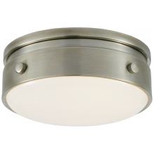 Visual Comfort & Co. Signature Collection TOB 4062AN-WG - Hicks 5.5" Solitaire Flush Mount