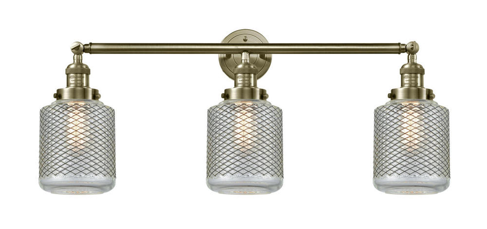 Stanton - 3 Light - 32 inch - Antique Brass - Bath Vanity Light