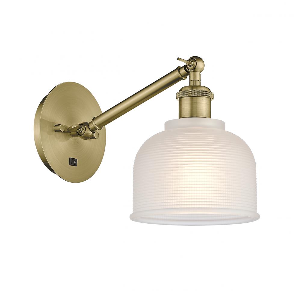 Dayton - 1 Light - 6 inch - Antique Brass - Sconce