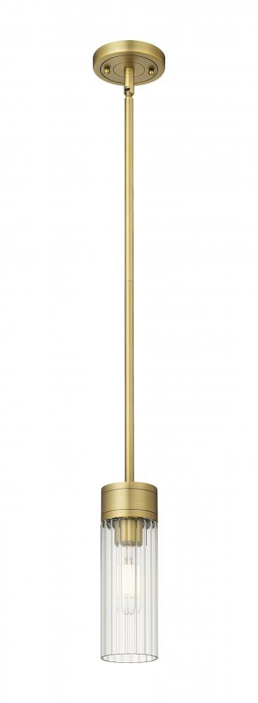 Empire - 1 Light - 3 inch - Brushed Brass - Pendant