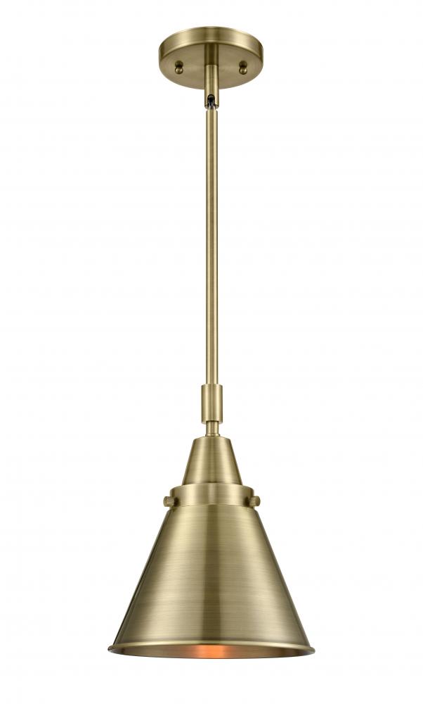 Appalachian - 1 Light - 8 inch - Antique Brass - Mini Pendant