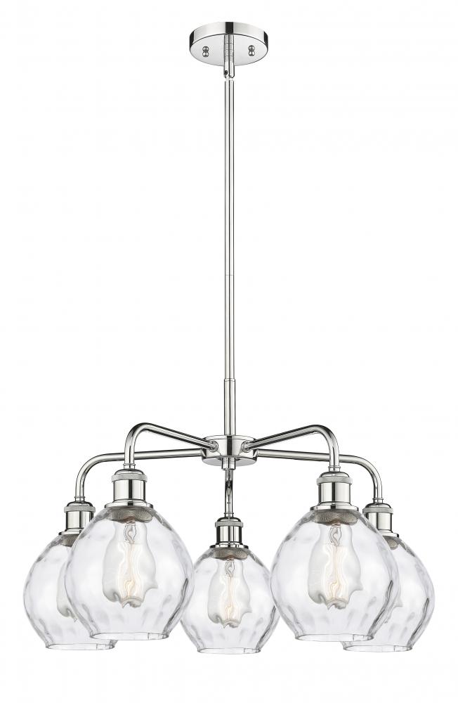 Waverly - 5 Light - 24 inch - Polished Chrome - Chandelier