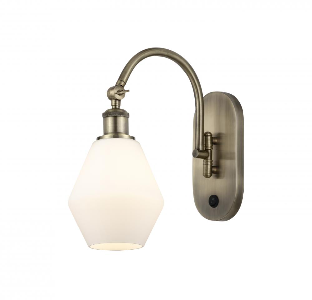 Cindyrella - 1 Light - 6 inch - Antique Brass - Sconce