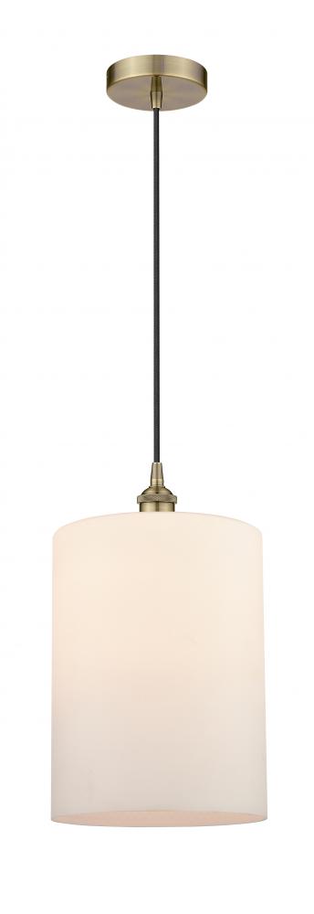 Cobbleskill - 1 Light - 9 inch - Antique Brass - Cord hung - Mini Pendant